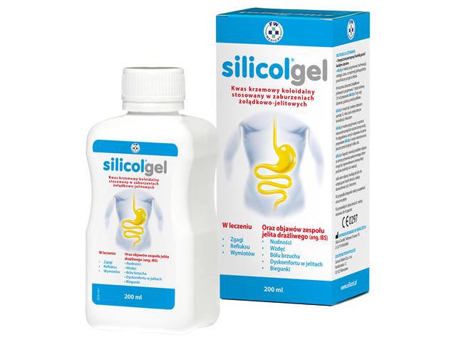 Silicolgel interakcje ulotka żel doustny - 200 ml