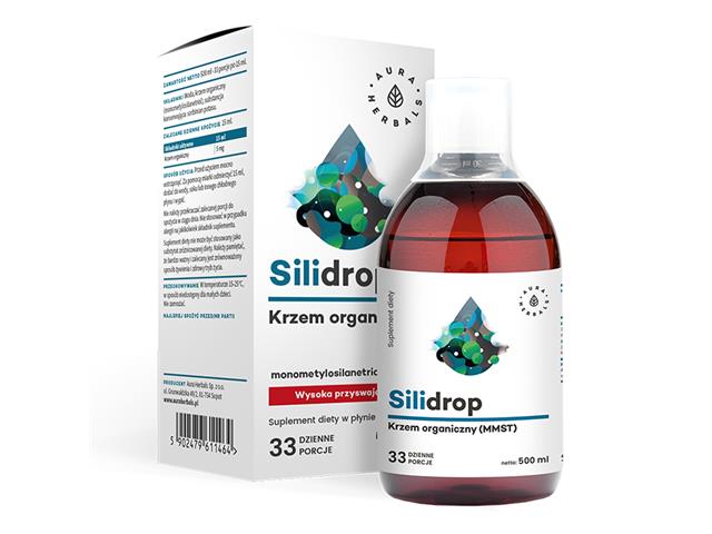 Silidrop interakcje ulotka płyn  500 ml