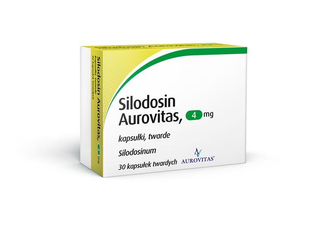 Silodosin Aurovitas interakcje ulotka kapsułki twarde 4 mg 30 kaps.