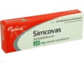 Simcovas interakcje ulotka tabletki powlekane 20 mg 28 tabl. | 2 blist.po 14 szt.