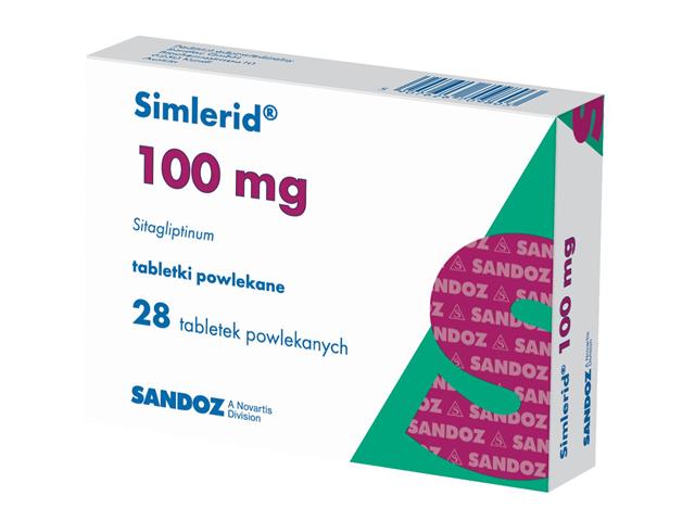 Simlerid interakcje ulotka tabletki powlekane 100 mg 28 tabl.