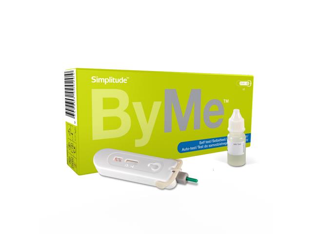 Simplitude Byme Hiv Test interakcje ulotka test - 1 szt.