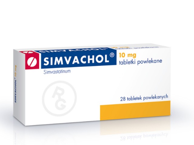 Simvachol interakcje ulotka tabletki powlekane 10 mg 28 tabl. (2 blist. po 14 tabl.)