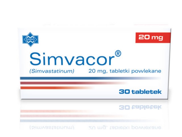 Simvacor interakcje ulotka tabletki powlekane 20 mg 30 tabl. | pojemnik