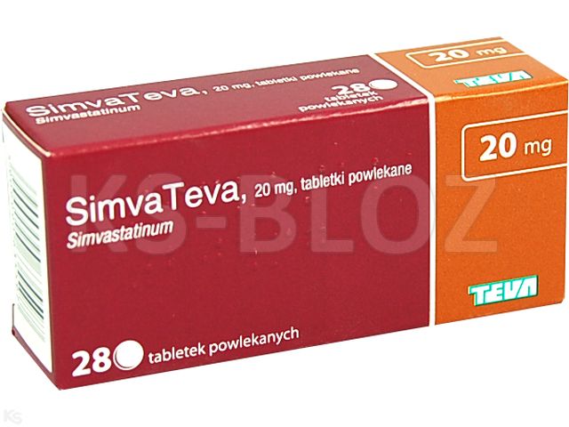 Simvastatinum 123ratio interakcje ulotka tabletki powlekane 20 mg 28 tabl.