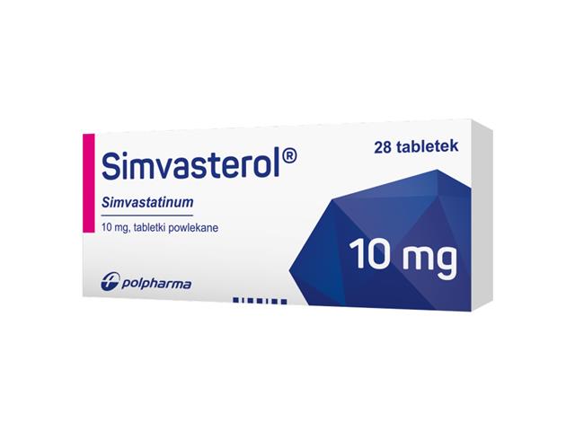 Simvasterol interakcje ulotka tabletki powlekane 10 mg 