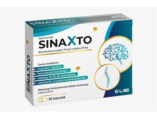 Sinaxto interakcje ulotka kapsułki - 30 kaps.