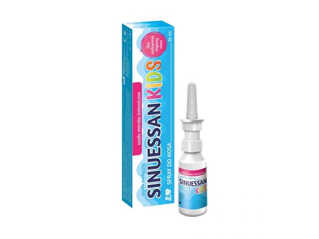 Sinuessan Kids interakcje ulotka spray do nosa  30 ml