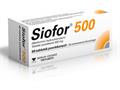 Siofor 500 interakcje ulotka tabletki powlekane 0,5 g 60 tabl.