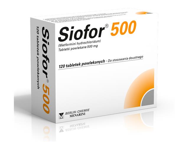 Siofor 500 interakcje ulotka tabletki powlekane 500 mg 