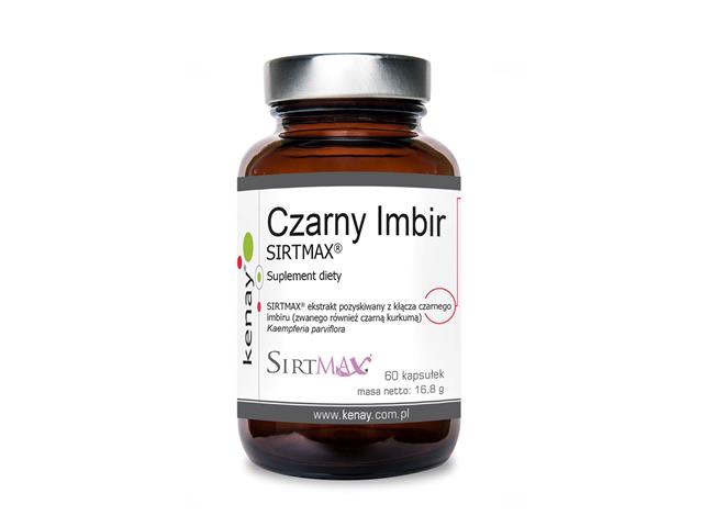 Sirtmax Czarny Imbir interakcje ulotka kapsułki - 60 kaps.