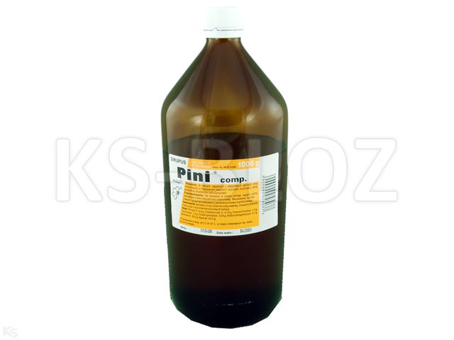 Sirupus Pini Compositus interakcje ulotka  (420mg+64mg+3,2mg)/5ml 1 kg