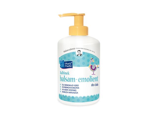 Skarb Matki Balbinek Balsam dla niemowląt i dzieci emolient interakcje ulotka balsam - 275 ml