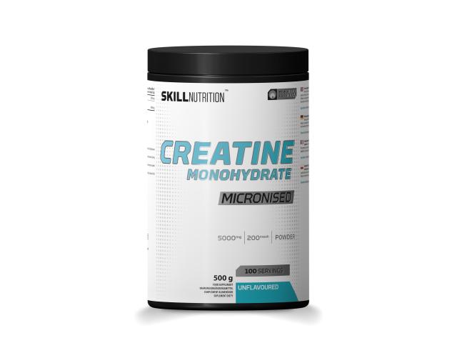 Skill Micronised Creatine Monohydrate unflavoured interakcje ulotka proszek - 500 g