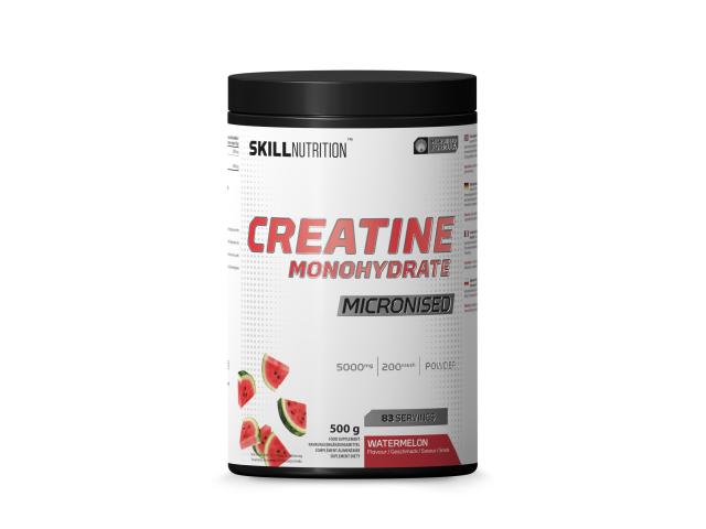 Skill Micronised Creatine Monohydrate watermelon interakcje ulotka proszek - 500 g