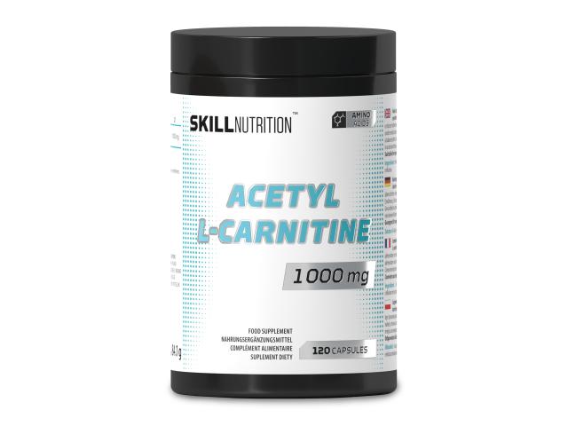 Skill Nutrition Acetyl L-Carnitine interakcje ulotka kapsułki twarde - 120 kaps.