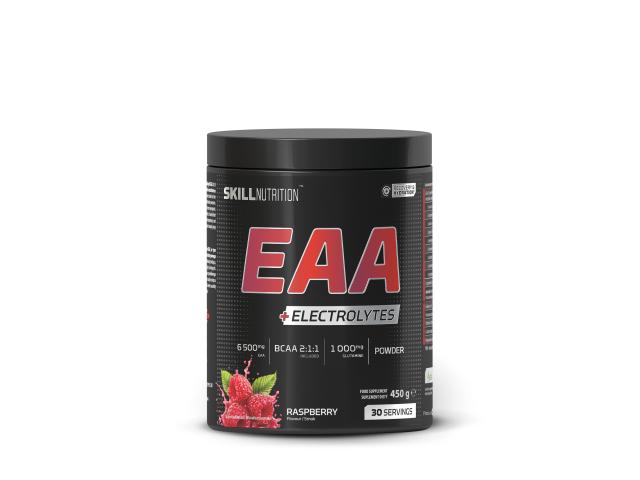 Skill Nutrition EAA + Electrolytes raspberry interakcje ulotka proszek - 450 g