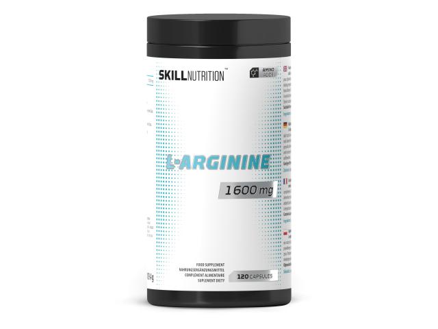 Skill Nutrition L-Arginine interakcje ulotka kapsułki twarde - 120 kaps.