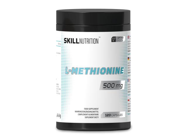 Skill Nutrition L-Methionine interakcje ulotka kapsułki twarde - 120 kaps.