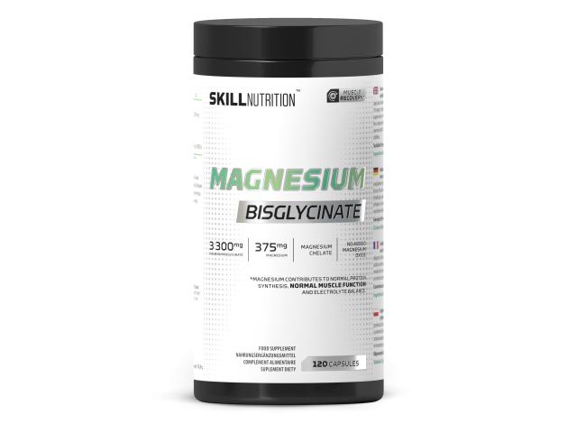 Skill Nutrition Magnesium Bisglycinate interakcje ulotka kapsułki twarde - 120 kaps.