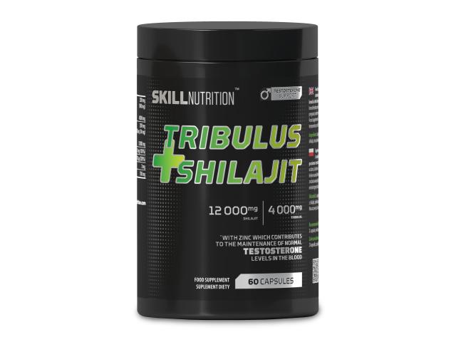 Skill Nutrition Tribulus + Shilajit interakcje ulotka kapsułki twarde - 60 kaps.
