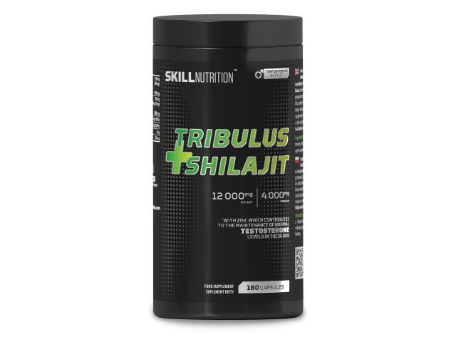 Skill Nutrition Tribulus + Shilajit interakcje ulotka kapsułki twarde - 180 kaps.