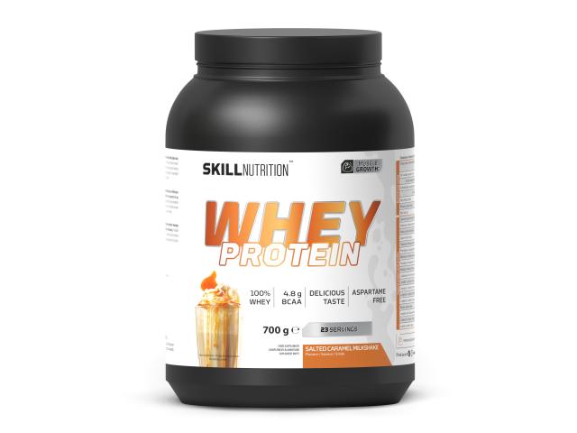 Skill Nutrition Whey Protein salted caramel milkshake interakcje ulotka proszek  700 g