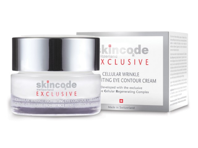 Skincode Exclusive Cellular Wrinkle Prohibiting Eye Contour Krem interakcje ulotka krem  15 ml