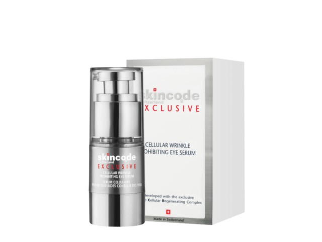 Skincode Exclusive Cellular Wrinkle Prohibiting Eye Contour Serum interakcje ulotka serum - 15 ml