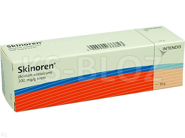 Skinoren interakcje ulotka krem 200 mg/g 30 g