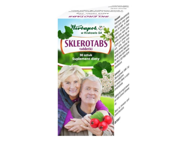 Sklerotabs interakcje ulotka tabletki - 30 tabl.