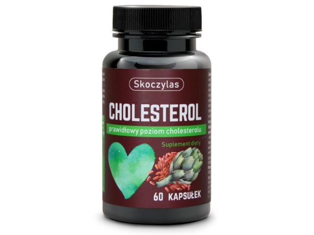 Skoczylas Cholesterol interakcje ulotka kapsułki - 60 kaps. (słoik)