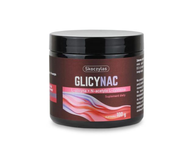 Skoczylas Glicynac interakcje ulotka proszek 100 g