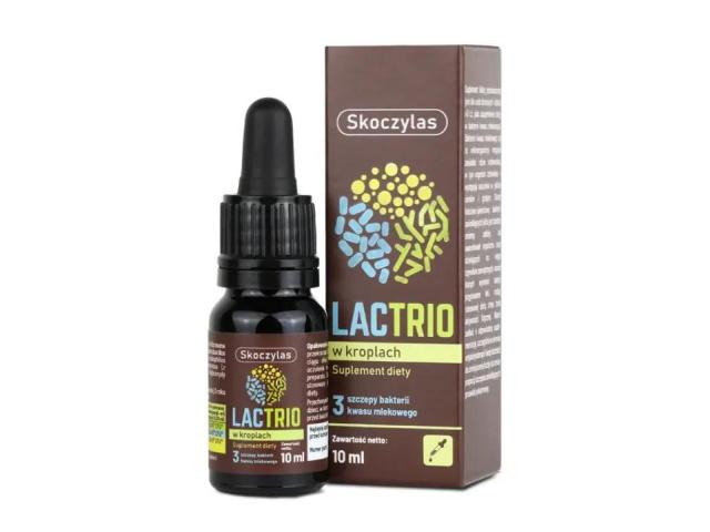Skoczylas LacTrio interakcje ulotka krople doustne - 10 ml (but.)