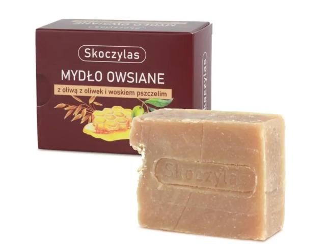 Skoczylas Mydło owsiane z oliwą z oliwek i woskiem pszczelim interakcje ulotka mydło - 100 g (słoik)