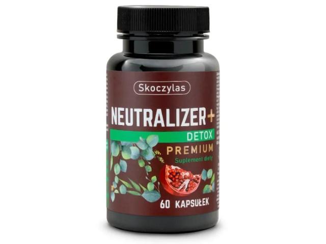 Skoczylas Neutralizer+ Detox Premium interakcje ulotka kapsułki - 60 kaps. (słoik)