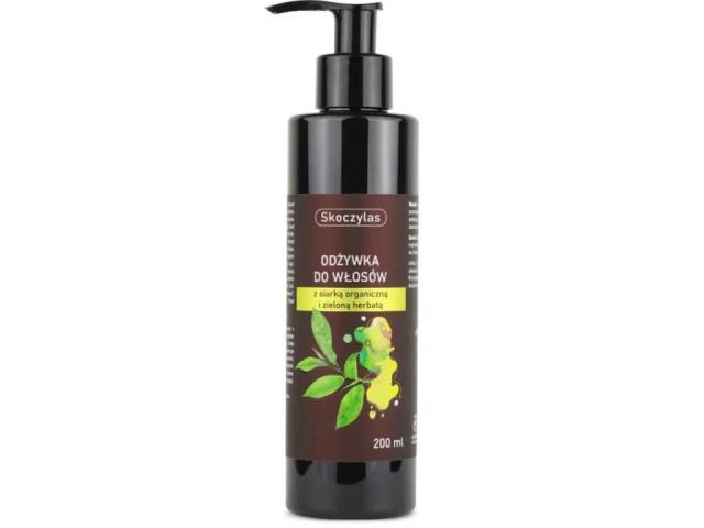Skoczylas Odżywka do włosów z siarką organiczną i zieloną herbatą interakcje ulotka odżywka - 200 ml (but.z dozown.)