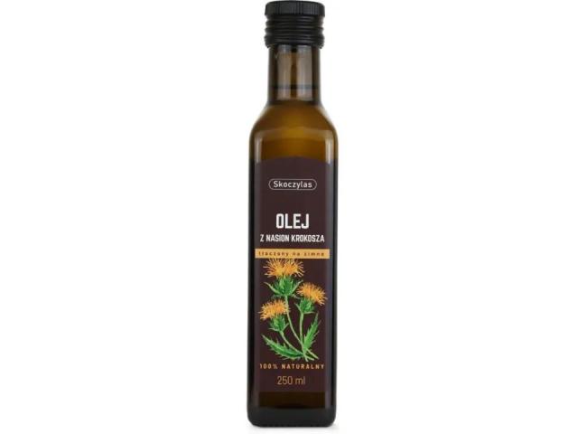 Skoczylas Olej z nasion krokosza barwierskiego interakcje ulotka olej - 250 ml (but. ze szkła)