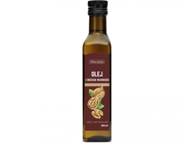 Skoczylas Olej z orzecha włoskiego interakcje ulotka miód - 250 ml (słoik)
