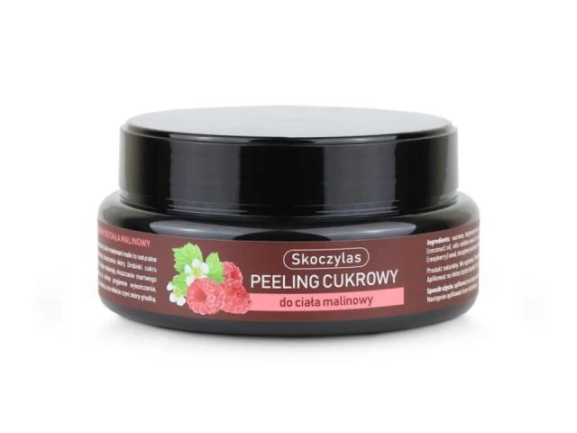Skoczylas Peeling cukrowy do ciała malinowy interakcje ulotka peeling - 200 ml (słoik)