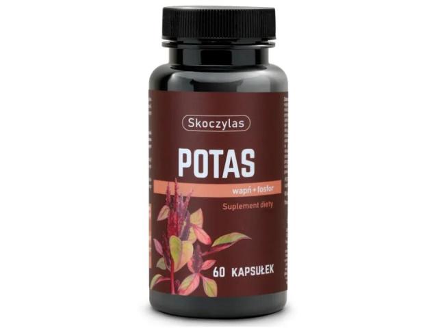 Skoczylas Potas wapń + fosfor interakcje ulotka kapsułki - 60 kaps. (słoik)