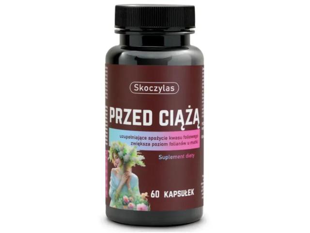 Skoczylas Przed Ciążą interakcje ulotka kapsułki - 60 kaps. (słoik)