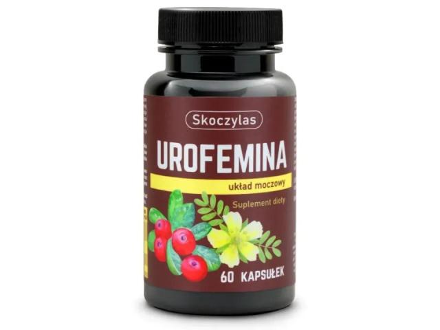 Skoczylas Urofemina interakcje ulotka kapsułki - 60 kaps. (słoik)