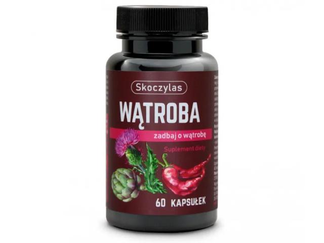 Skoczylas Wątroba interakcje ulotka kapsułki - 60 kaps. (słoik)