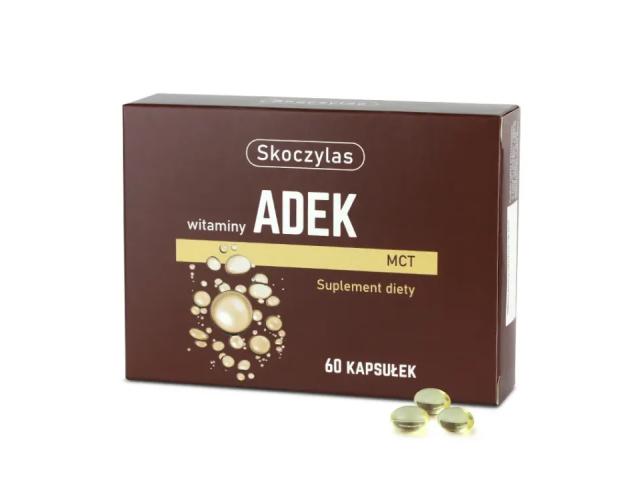 Skoczylas Witaminy ADEK MCT interakcje ulotka kapsułki miękkie 60 kaps.