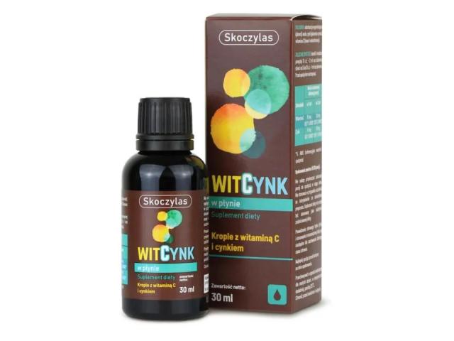 Skoczylas Witcynk interakcje ulotka krople doustne - 30 ml (but.)