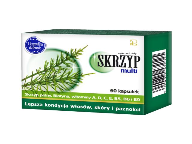 Skrzyp Multi interakcje ulotka kapsułki  60 kaps.