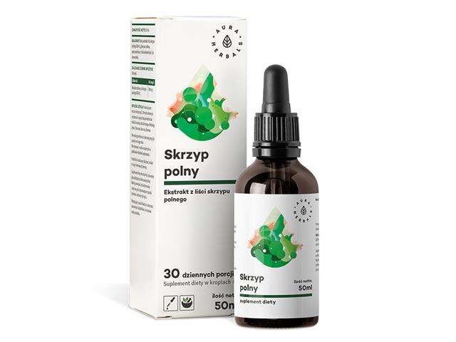 Skrzyp Polny interakcje ulotka krople  50 ml