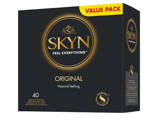 Skyn Original Prezerwatywy interakcje ulotka prezerwatywa  40 szt. | (pudełko)