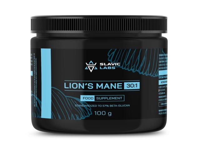 Slavic Labs Lion's Mane 30:1 interakcje ulotka proszek - 100 g